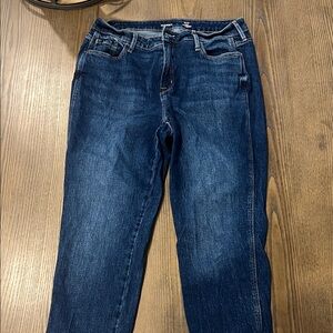 Old Navy Dark Blue Women's Straight Leg Jeans